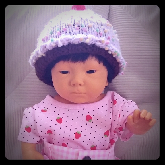 Infant Shirt Kawaii Cute Strawberry Polka Dot 3-6m - Picture 2 of 9